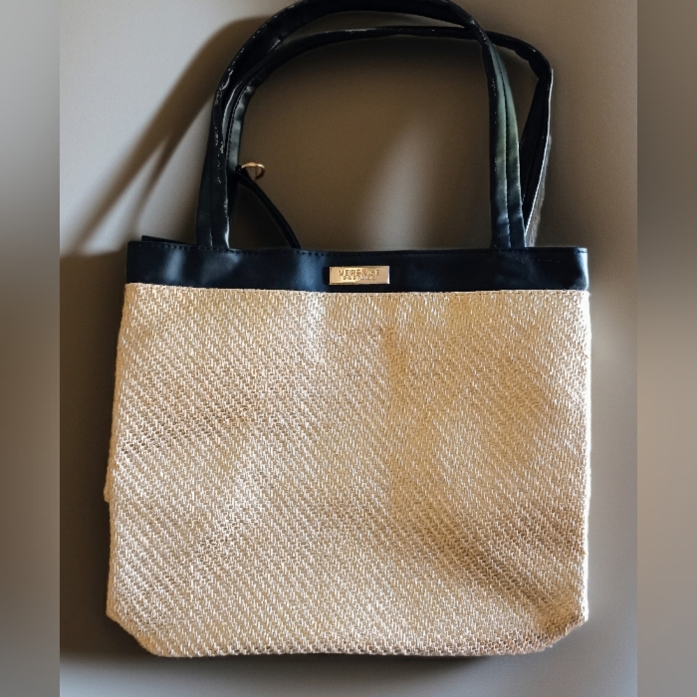 Versace Parfums Gold and Black Tote